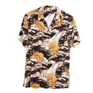 All Saints Archive 'Sumatra' Hawaiian Camp Shirt - Short Sleeves - X Small XS